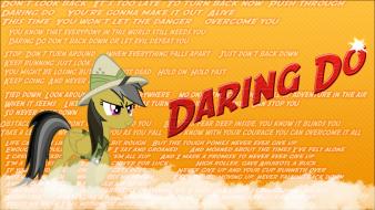 Pony: friendship is magic daring do doo wallpaper