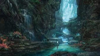 Art korean tera concept mmo mmorpg environment wallpaper