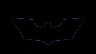 Batman black background logo wallpaper