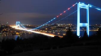 Cityscapes lights turkey istanbul bosphorus cities wallpaper