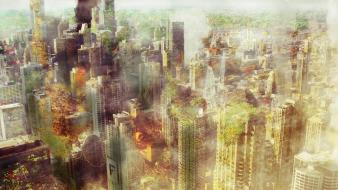 Fiction post-apocalyptic artwork post apocalyptic wallpaper
