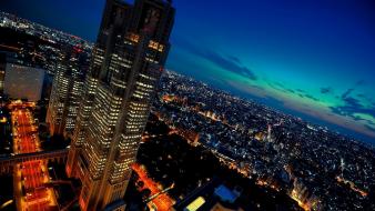 Japan tokyo cityscapes city lights wallpaper