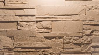 Close-up wall stones bricks wallpaper