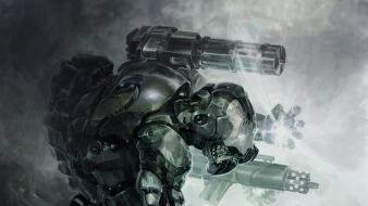 Iron man futuristic war machine artwork wallpaper