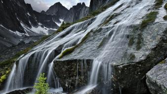 Mountains landscapes waterfalls national park