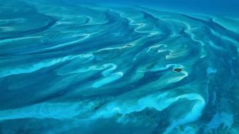 Water nature waves islands sea wallpaper