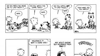 Calvin and hobbes 1985 wallpaper