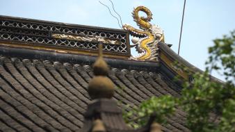 Figure china asian architecture roof wallpaper