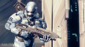 Halo assault rifle 4 multiplayer spartan iv wallpaper