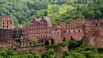 Landscapes castles germany heidelberg wallpaper