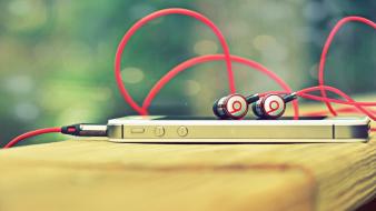 Music iphone earphones beats by dr.dre wallpaper