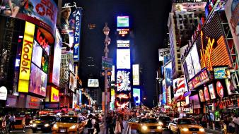 New york city times square cities time wallpaper
