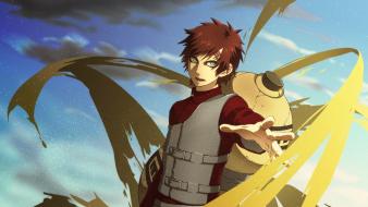 Sand naruto: shippuden green eyes gaara wallpaper