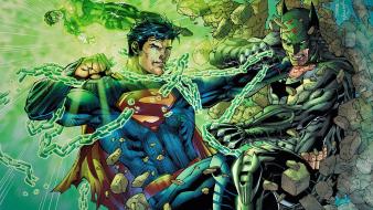 Superman superheroes rocks justice league battles chains wallpaper