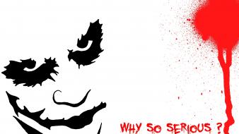 The joker stencil why so serious? serious wallpaper