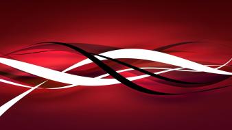 Abstract red background stripes wallpaper