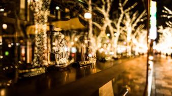 Bokeh engraving depth of field blurred ornaments wallpaper