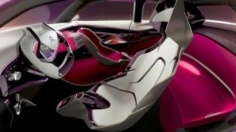 Cars interior concept art vehicles citroën wallpaper