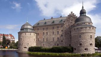 Castles sweden locks örebro castle wallpaper