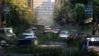 Nature post-apocalyptic artwork the last of us