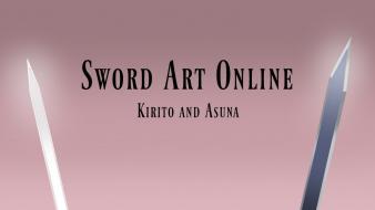 Sword art online yuuki asuna kirigaya kazuto wallpaper