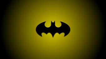 Yellow dc comics hero logo bat symbol wallpaper