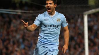 Manchester city sergio aguero wallpaper