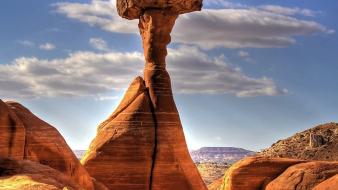 Nature desert utah rock formations wallpaper
