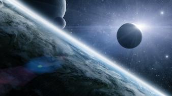 Nature outer space wallpaper