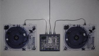 Vinyl dj gramophone wallpaper