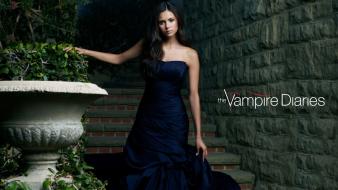 Actress nina dobrev the vampire diaries photo shoot wallpaper