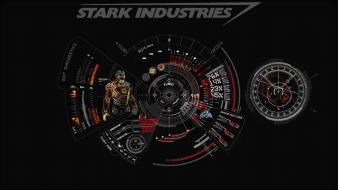 Iron man red stark industries wallpaper