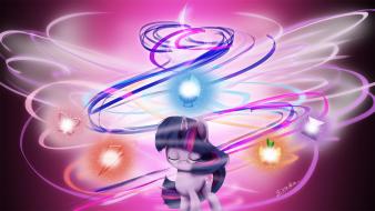 Little pony: friendship is magic best friends wallpaper