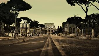 Landscapes rim italy colosseum cities