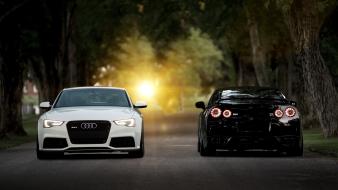 View vehicles audi rs5 front nissan gt-r