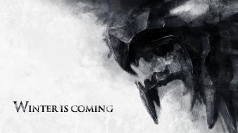 And fire winter is coming house stark wallpaper
