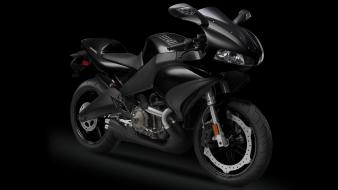 Black concept art motorbikes wallpaper