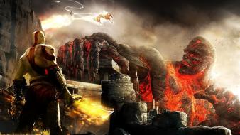 God of war digital art artwork wallpaper