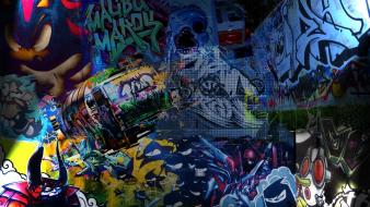 Graffiti street art wallpaper