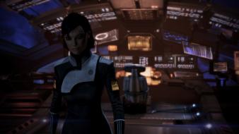 Normandy mass effect 3 femshep commander shepard wallpaper