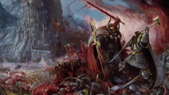 Video games warhammer mark of chaos wallpaper