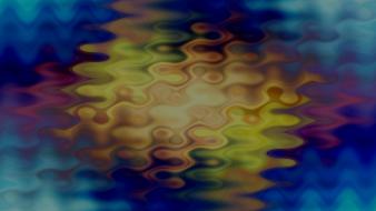 Abstract waves cgi liquid fluid gradient colors wallpaper