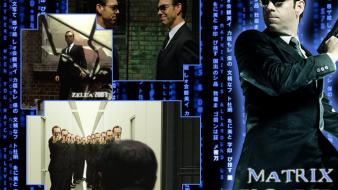 Agent smith the matrix film hugo weaving wallpaper