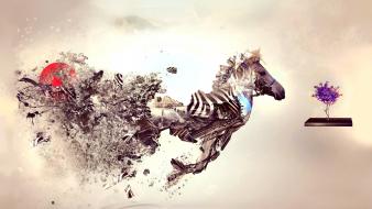 Animals artwork desktopography wallpaper