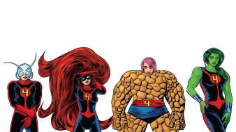 Four medusa she-hulk antman thing (ben grimm) wallpaper