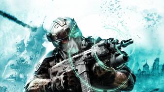 Futuristic weapons technology ghost recon future soldier wallpaper