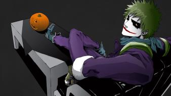 Ichigo the joker hollow simple background pumpkins wallpaper