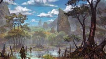 Swamp the elder scrolls online wallpaper