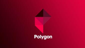 Logos website polygon wallpaper