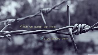 Quotes barbed wire limitless